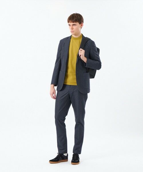 MACKINTOSH PHILOSOPHY(MENS) / マッキントッシュ フィロソフィー　メンズ ノーカラージャケット | 【WEB&一部店舗限定】テーラードジャージー ジャケット スーピマデニムライクジャージー | 詳細1