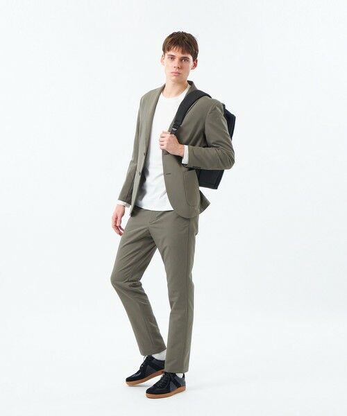 MACKINTOSH PHILOSOPHY(MENS) / マッキントッシュ フィロソフィー　メンズ ノーカラージャケット | ブリテック イージージャケット オックス調ダブルクロス | 詳細2