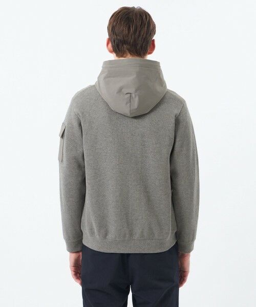 MACKINTOSH PHILOSOPHY(MENS) / マッキントッシュ フィロソフィー　メンズ ブルゾン | リブダンボールニット コンビパーカー | 詳細5