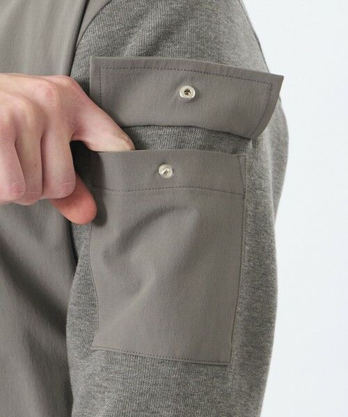 MACKINTOSH PHILOSOPHY(MENS) / マッキントッシュ フィロソフィー　メンズ ブルゾン | リブダンボールニット コンビパーカー | 詳細6