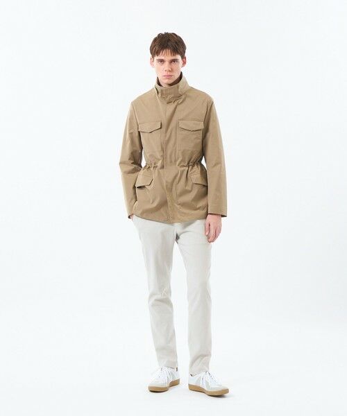 MACKINTOSH PHILOSOPHY(MENS) / マッキントッシュ フィロソフィー　メンズ ブルゾン | ツイルストレッチ BELFAST（ベルファスト）ミリタリーパーカ | 詳細3