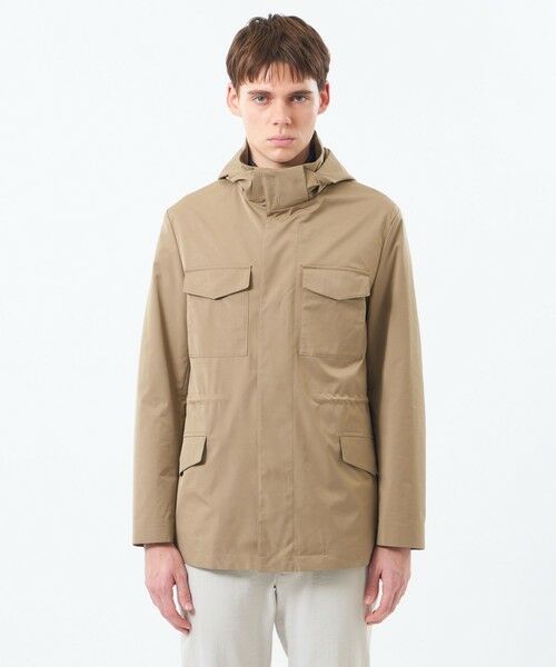 MACKINTOSH PHILOSOPHY(MENS) / マッキントッシュ フィロソフィー　メンズ ブルゾン | ツイルストレッチ BELFAST（ベルファスト）ミリタリーパーカ | 詳細4