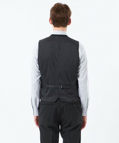 MACKINTOSH PHILOSOPHY(MENS) / マッキントッシュ フィロソフィー　メンズ ブルゾン | トロッター ウェストコート ＃109 ウール混ストレッチトロピカル | 詳細7