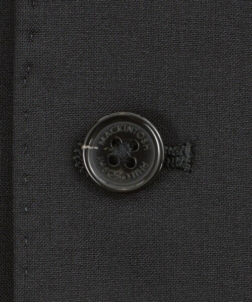 MACKINTOSH PHILOSOPHY(MENS) / マッキントッシュ フィロソフィー　メンズ ブルゾン | トロッター ウェストコート ＃109 ウール混ストレッチトロピカル | 詳細10