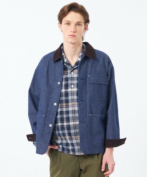 MACKINTOSH PHILOSOPHY(MENS) / マッキントッシュ フィロソフィー　メンズ ブルゾン | 10ozデニム チョアジャケット（ネイビー2）