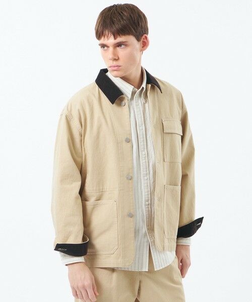 MACKINTOSH PHILOSOPHY(MENS) / マッキントッシュ フィロソフィー　メンズ ブルゾン | 10ozデニム チョアジャケット（ベージュ7）