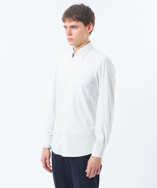 MACKINTOSH PHILOSOPHY(MENS) / マッキントッシュ フィロソフィー　メンズ シャツ・ブラウス | トロッター セミワイドシャツ トリコットストライプ | 詳細6