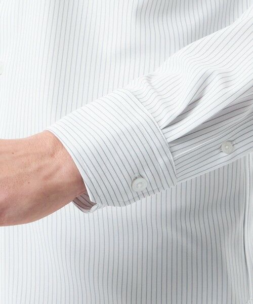 MACKINTOSH PHILOSOPHY(MENS) / マッキントッシュ フィロソフィー　メンズ シャツ・ブラウス | トロッター セミワイドシャツ トリコットストライプ | 詳細9