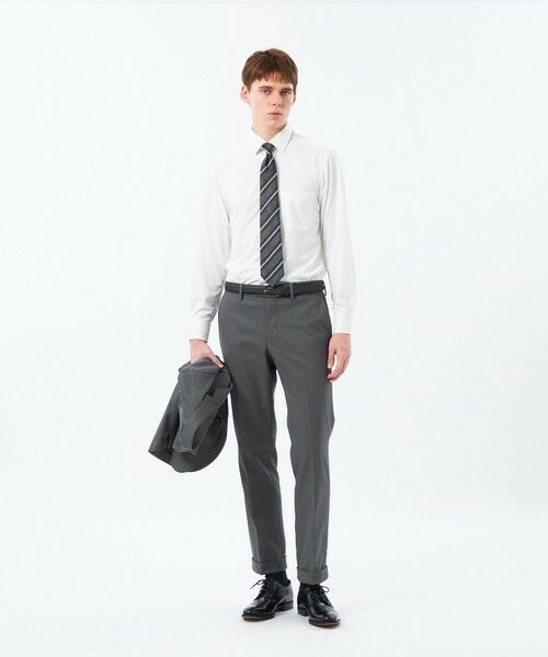 MACKINTOSH PHILOSOPHY(MENS) / マッキントッシュ フィロソフィー　メンズ シャツ・ブラウス | トロッター セミワイドシャツ トリコットストライプ | 詳細1