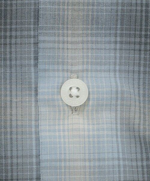 MACKINTOSH PHILOSOPHY(MENS) / マッキントッシュ フィロソフィー　メンズ シャツ・ブラウス | ショートレギュラーカラーシャツ オンブレチェック | 詳細8