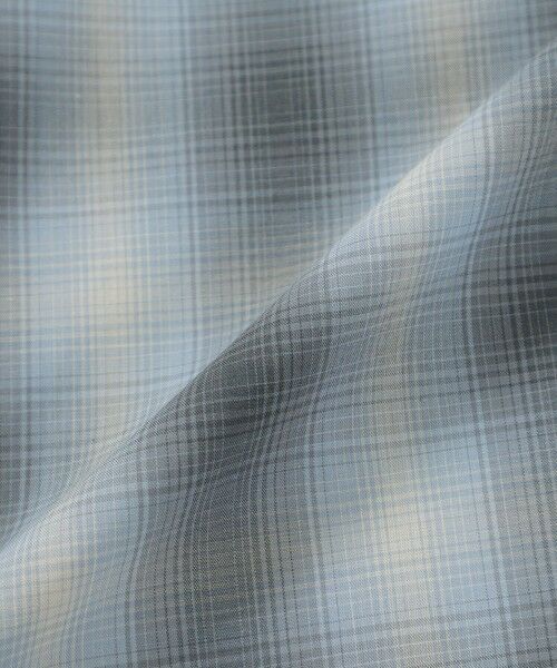 MACKINTOSH PHILOSOPHY(MENS) / マッキントッシュ フィロソフィー　メンズ シャツ・ブラウス | ショートレギュラーカラーシャツ オンブレチェック | 詳細9