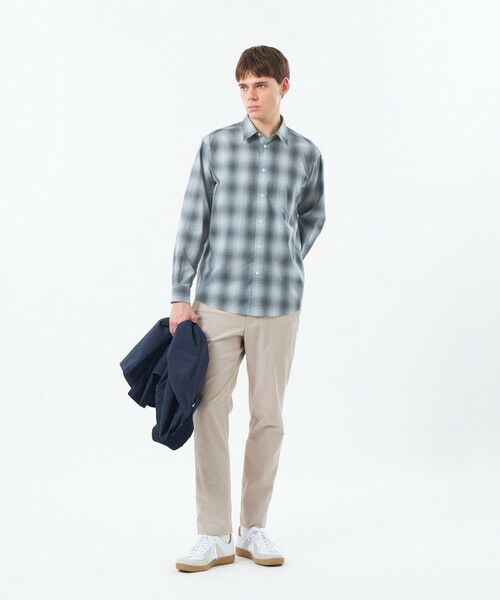 MACKINTOSH PHILOSOPHY(MENS) / マッキントッシュ フィロソフィー　メンズ シャツ・ブラウス | ショートレギュラーカラーシャツ オンブレチェック | 詳細1