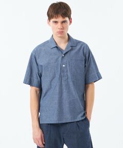 MACKINTOSH PHILOSOPHY(MENS) / マッキントッシュ フィロソフィー　メンズ シャツ・ブラウス | 【WEEKENDER】プルオーバーオープンカラーシャツ シャンブレー/チェック