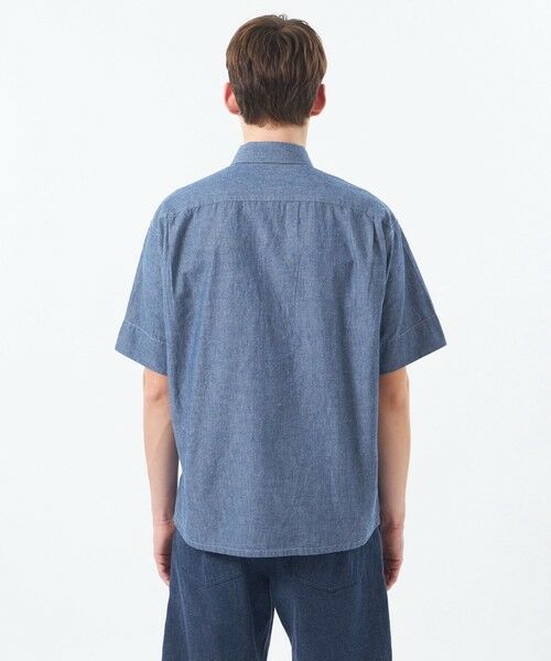 MACKINTOSH PHILOSOPHY(MENS) / マッキントッシュ フィロソフィー メンズ シャツ・ブラウス | 【WEEKENDER】プルオーバーオープンカラーシャツ シャンブレー/チェック | 詳細5