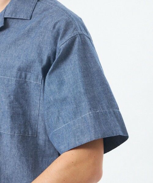MACKINTOSH PHILOSOPHY(MENS) / マッキントッシュ フィロソフィー メンズ シャツ・ブラウス | 【WEEKENDER】プルオーバーオープンカラーシャツ シャンブレー/チェック | 詳細7