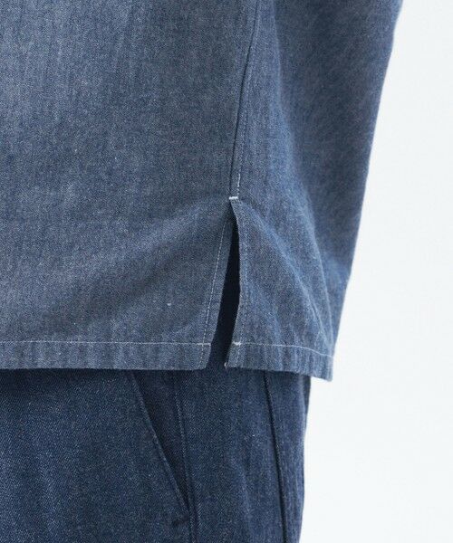 MACKINTOSH PHILOSOPHY(MENS) / マッキントッシュ フィロソフィー メンズ シャツ・ブラウス | 【WEEKENDER】プルオーバーオープンカラーシャツ シャンブレー/チェック | 詳細9