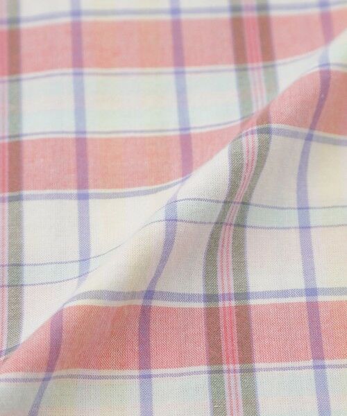 MACKINTOSH PHILOSOPHY(MENS) / マッキントッシュ フィロソフィー　メンズ シャツ・ブラウス | 【WEEKENDER】プルオーバーオープンカラーシャツ シャンブレー/チェック | 詳細13