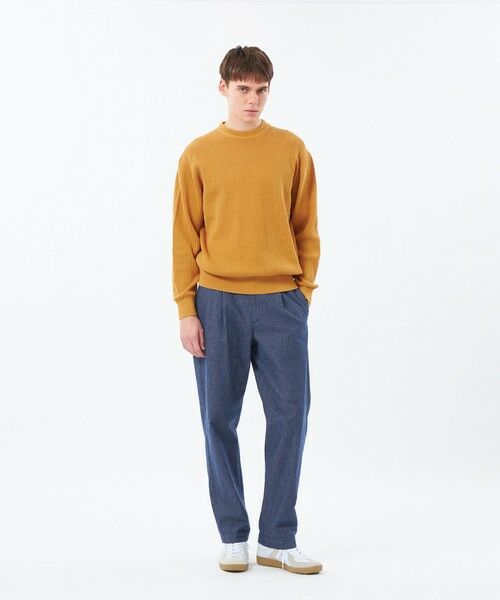 MACKINTOSH PHILOSOPHY(MENS) / マッキントッシュ フィロソフィー　メンズ ニット・セーター | クルーネックプルオーバー 畔調ファインニット | 詳細4