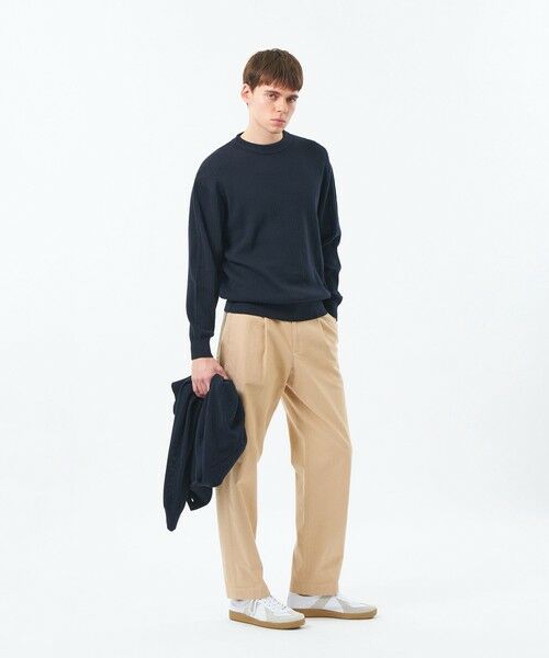 MACKINTOSH PHILOSOPHY(MENS) / マッキントッシュ フィロソフィー　メンズ ニット・セーター | クルーネックプルオーバー 畔調ファインニット | 詳細2