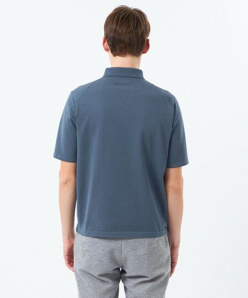 MACKINTOSH PHILOSOPHY(MENS) / マッキントッシュ フィロソフィー　メンズ ニット・セーター | 16Gプレーティング天竺 ニットポロ | 詳細6