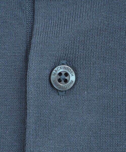 MACKINTOSH PHILOSOPHY(MENS) / マッキントッシュ フィロソフィー　メンズ ニット・セーター | 16Gプレーティング天竺 ニットポロ | 詳細8