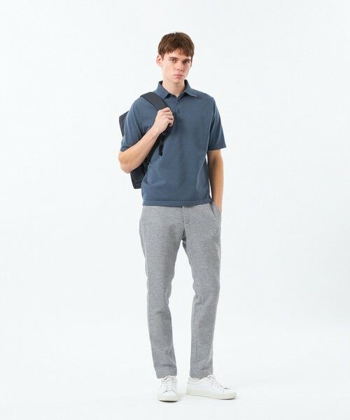 MACKINTOSH PHILOSOPHY(MENS) / マッキントッシュ フィロソフィー　メンズ ニット・セーター | 16Gプレーティング天竺 ニットポロ | 詳細1