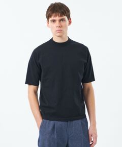 MACKINTOSH PHILOSOPHY(MENS) / マッキントッシュ フィロソフィー　メンズ ニット・セーター | 16Gプレーティング天竺 セミモックネックニットTシャツ
