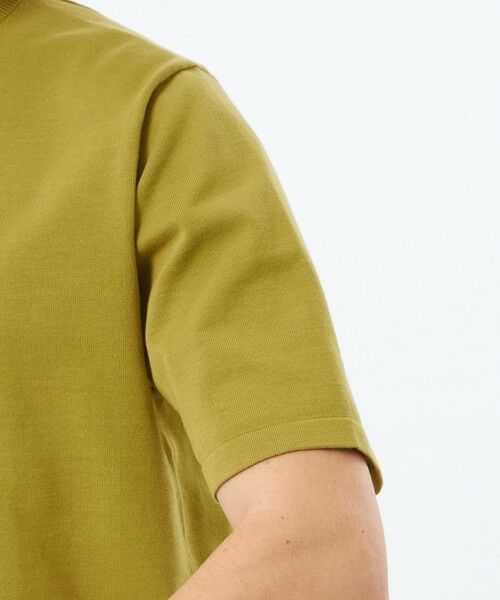 MACKINTOSH PHILOSOPHY(MENS) / マッキントッシュ フィロソフィー　メンズ ニット・セーター | 16Gプレーティング天竺 セミモックネックニットTシャツ | 詳細9