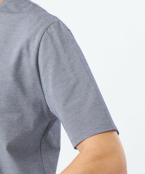 MACKINTOSH PHILOSOPHY(MENS) / マッキントッシュ フィロソフィー　メンズ カットソー | VネックTシャツ 36Gノードシールドハニカム | 詳細6
