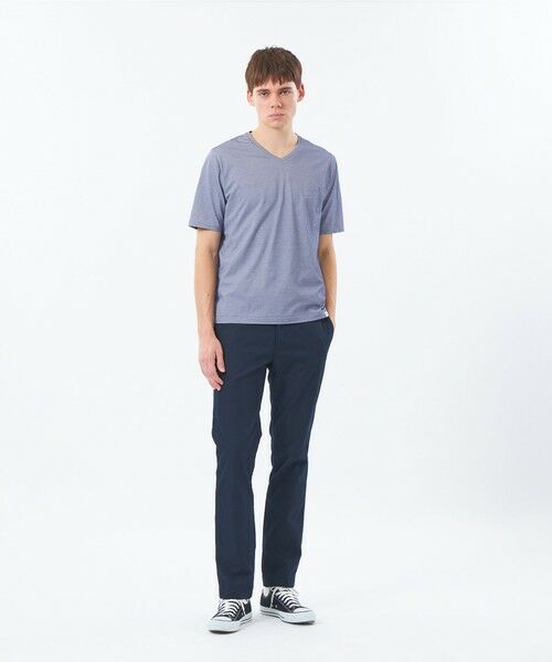 MACKINTOSH PHILOSOPHY(MENS) / マッキントッシュ フィロソフィー　メンズ カットソー | VネックTシャツ 36Gノードシールドハニカム | 詳細2