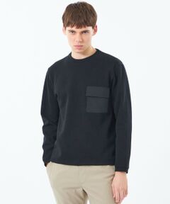 MACKINTOSH PHILOSOPHY(MENS) / マッキントッシュ フィロソフィー　メンズ カットソー | リブダンボールニット スピンドルロンT