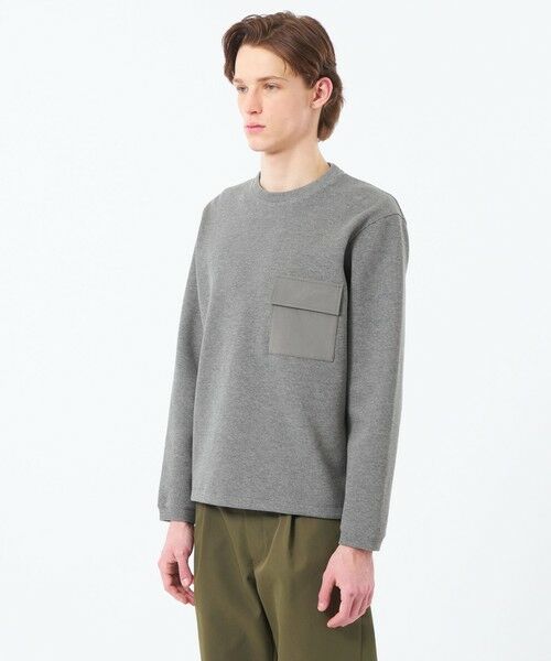 MACKINTOSH PHILOSOPHY(MENS) / マッキントッシュ フィロソフィー　メンズ カットソー | リブダンボールニット スピンドルロンT | 詳細5