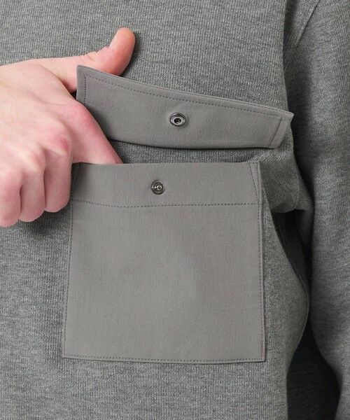 MACKINTOSH PHILOSOPHY(MENS) / マッキントッシュ フィロソフィー　メンズ カットソー | リブダンボールニット スピンドルロンT | 詳細7