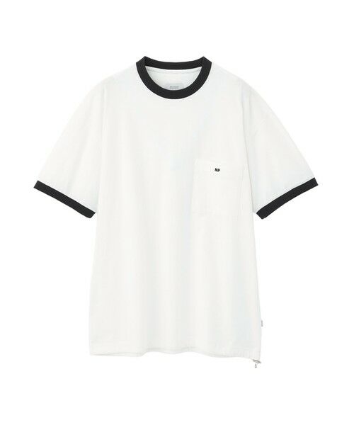 MACKINTOSH PHILOSOPHY(MENS) / マッキントッシュ フィロソフィー　メンズ カットソー | 【WEEKENDER】 スピンドルMPロゴリンガーT プレーティング天竺（ホワイト1）