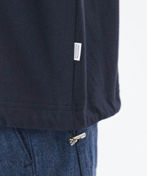 MACKINTOSH PHILOSOPHY(MENS) / マッキントッシュ フィロソフィー　メンズ カットソー | 【WEEKENDER】 スピンドルMPロゴリンガーT プレーティング天竺 | 詳細8