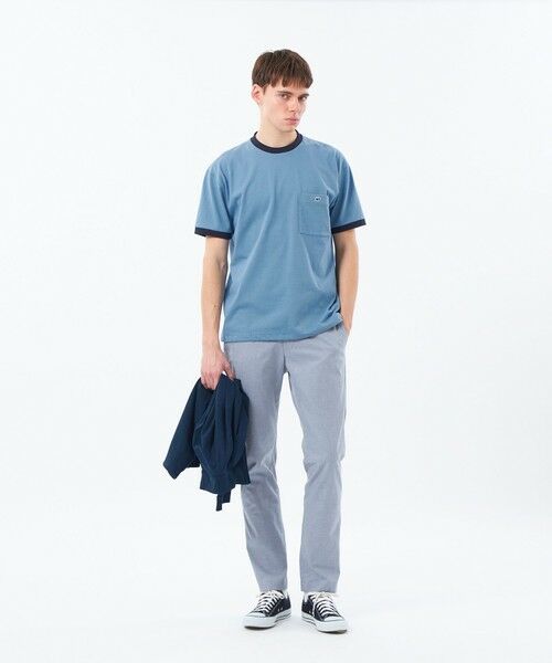 MACKINTOSH PHILOSOPHY(MENS) / マッキントッシュ フィロソフィー　メンズ カットソー | 【WEEKENDER】 スピンドルMPロゴリンガーT プレーティング天竺 | 詳細2