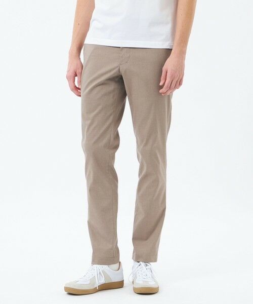 MACKINTOSH PHILOSOPHY(MENS) / マッキントッシュ フィロソフィー　メンズ その他パンツ | エラスティックパンツ クールモーションシャークスキン（ベージュ9）