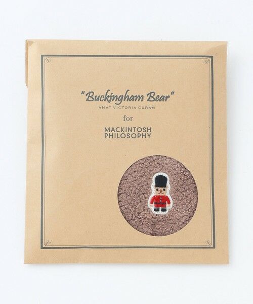 MACKINTOSH PHILOSOPHY(MENS) / マッキントッシュ フィロソフィー　メンズ ハンカチ | 【26年春夏】バッキンガムベア タオルハンカチ | 詳細4