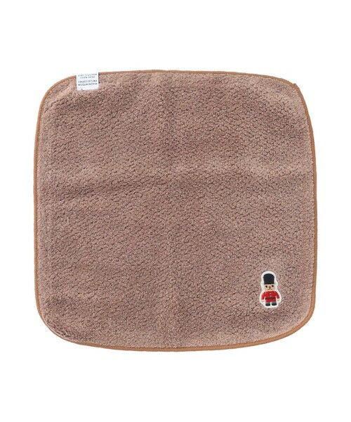 MACKINTOSH PHILOSOPHY(MENS) / マッキントッシュ フィロソフィー　メンズ ハンカチ | 【26年春夏】バッキンガムベア タオルハンカチ（ベージュ8）