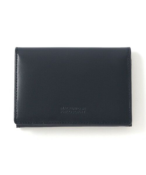 MACKINTOSH PHILOSOPHY(MENS) / マッキントッシュ フィロソフィー　メンズ その他小物 | 【WEB限定】オルトモアシリーズ 名刺入れ（ネイビー3）