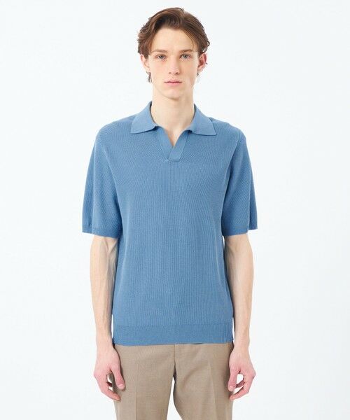 MACKINTOSH PHILOSOPHY(MENS) / マッキントッシュ フィロソフィー メンズ ニット・セーター | スキッパーポロ フラッフィーニット | 詳細5