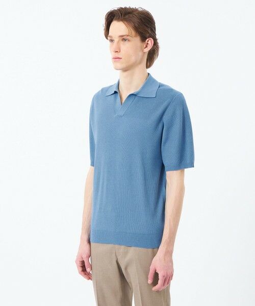 MACKINTOSH PHILOSOPHY(MENS) / マッキントッシュ フィロソフィー メンズ ニット・セーター | スキッパーポロ フラッフィーニット | 詳細6