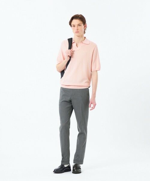MACKINTOSH PHILOSOPHY(MENS) / マッキントッシュ フィロソフィー メンズ ニット・セーター | スキッパーポロ フラッフィーニット | 詳細1