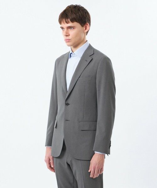 MACKINTOSH PHILOSOPHY(MENS) / マッキントッシュ フィロソフィー　メンズ ノーカラージャケット | 【予約販売】トロッター ジャケット#070 ハイストレッチメッシュ | 詳細6