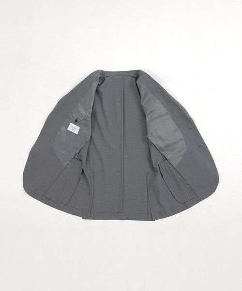 MACKINTOSH PHILOSOPHY(MENS) / マッキントッシュ フィロソフィー　メンズ ノーカラージャケット | 【予約販売】トロッター ジャケット#070 ハイストレッチメッシュ | 詳細12