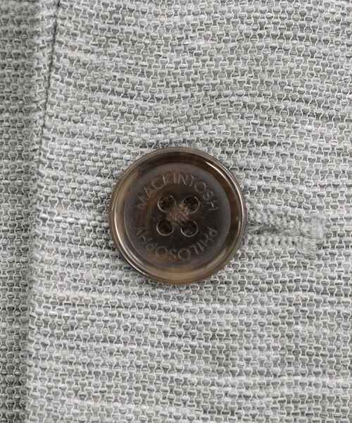 MACKINTOSH PHILOSOPHY(MENS) / マッキントッシュ フィロソフィー　メンズ ノーカラージャケット | テーラードジャージージャケット 杢カラミストレッチ | 詳細8