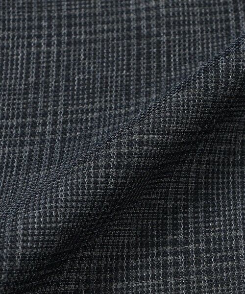 MACKINTOSH PHILOSOPHY(MENS) / マッキントッシュ フィロソフィー　メンズ ノーカラージャケット | テーラードジャージージャケット グレンチェックカラミ | 詳細10