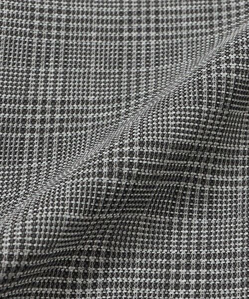 MACKINTOSH PHILOSOPHY(MENS) / マッキントッシュ フィロソフィー　メンズ ノーカラージャケット | テーラードジャージージャケット グレンチェックカラミ | 詳細9