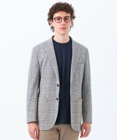 MACKINTOSH PHILOSOPHY(MENS) / マッキントッシュ フィロソフィー　メンズ ノーカラージャケット | Subalpino サッカー 2PATCH JACKET