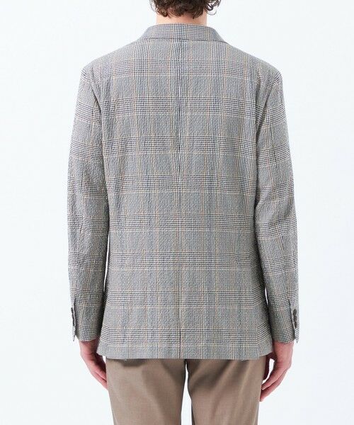 MACKINTOSH PHILOSOPHY(MENS) / マッキントッシュ フィロソフィー　メンズ ノーカラージャケット | Subalpino サッカー 2PATCH JACKET | 詳細7